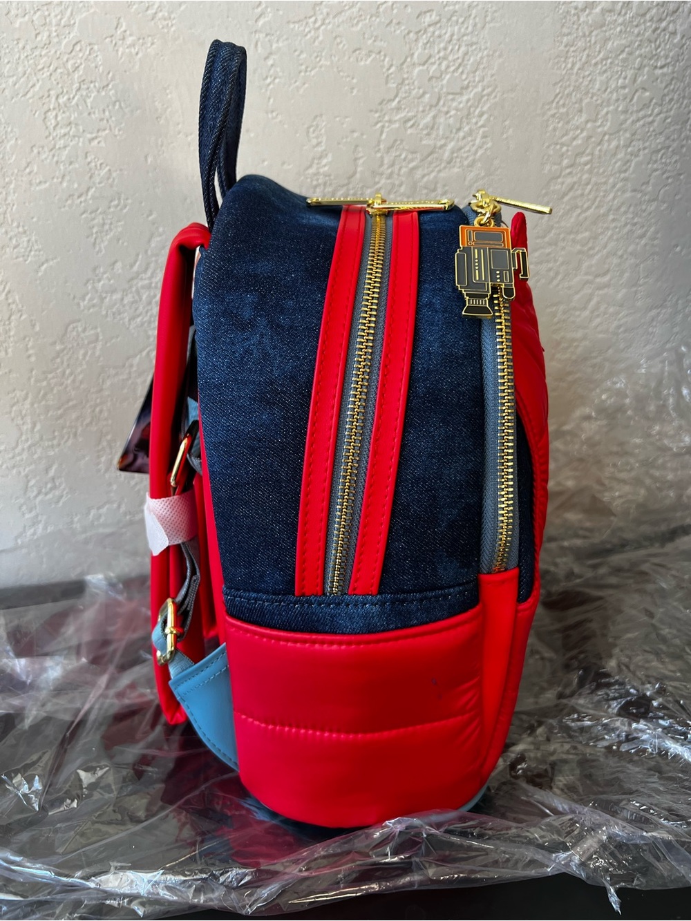 Loungefly Back to the Future Marty McFly Cosplay Mini Backpack - NWT - Picture 2 of 8